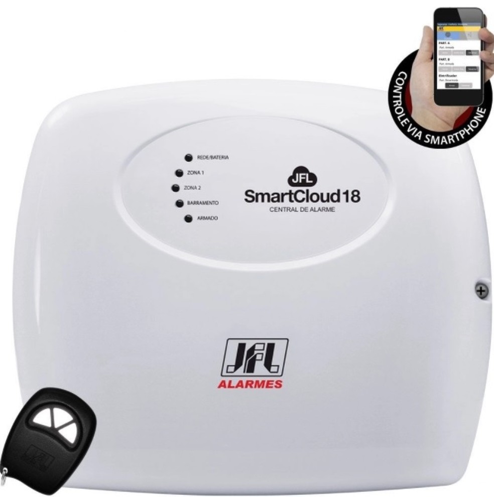 Central de Alarme com tecnologia smart